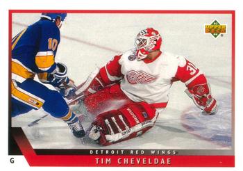 #9 Tim Cheveldae - Detroit Red Wings - 1993-94 Upper Deck Hockey
