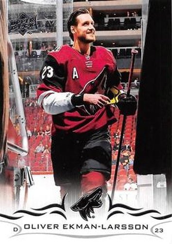 #9 Oliver Ekman-Larsson - Arizona Coyotes - 2018-19 Upper Deck Hockey