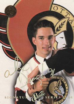 #9 Alexandre Daigle - Ottawa Senators - 1993-94 Leaf - Studio Signature Series Hockey