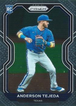 #9 Anderson Tejeda - Texas Rangers - 2021 Panini Prizm Baseball