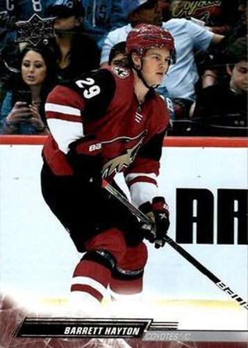 #9 Barrett Hayton - Arizona Coyotes - 2022-23 Upper Deck Hockey