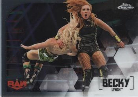 #9 Becky Lynch - 2020 Topps WWE Chrome Wrestling