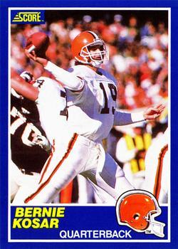 #9 Bernie Kosar - Cleveland Browns - 1989 Score Football