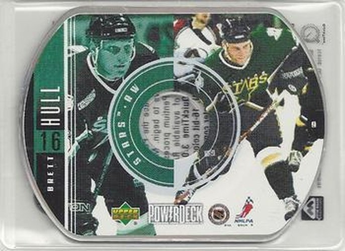 #9 Brett Hull - Dallas Stars - 1999-00 Upper Deck PowerDeck Hockey