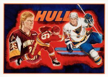 #9 Brett Hull - Minnesota-Duluth Bulldogs - 1991-92 Upper Deck Hockey - Hockey Heroes: Brett Hull