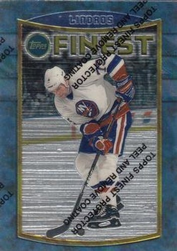 #9 Brett Lindros - New York Islanders - 1994-95 Finest Hockey