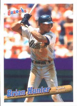 #9 Brian Hunter - Houston Astros - 1996 Bazooka Baseball