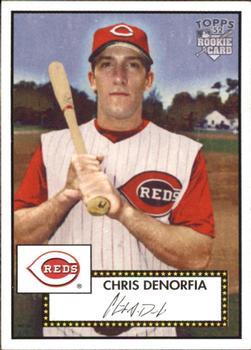 #9 Chris Denorfia - Cincinnati Reds - 2006 Topps 1952 Edition Baseball
