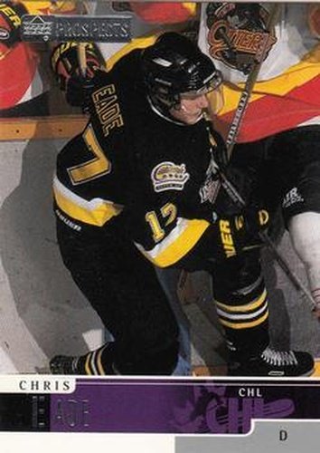 #9 Chris Eade - North Bay Centennials - 1999-00 Upper Deck Prospects Hockey