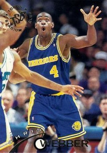 #9 Chris Webber - Golden State Warriors - 1994-95 Stadium Club Basketball