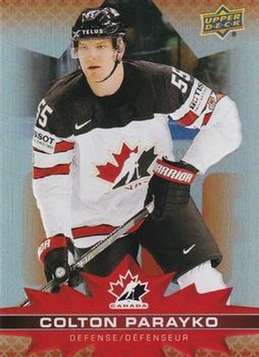 #9 Colton Parayko - Canada - 2021-22 Upper Deck Tim Hortons Team Canada Hockey