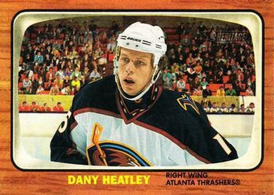 #9 Dany Heatley - Atlanta Thrashers - 2002-03 Topps Heritage Hockey