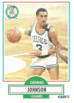 #9 Dennis Johnson - Boston Celtics - 1990-91 Fleer Basketball