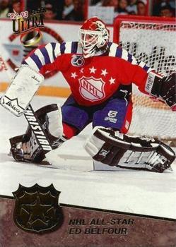 #9 Ed Belfour - Chicago Blackhawks - 1992-93 Ultra - NHL All-Stars Hockey