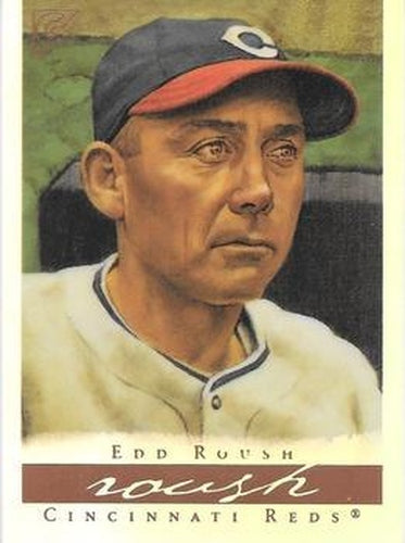 #9 Edd Roush - Cincinnati Reds - 2003 Topps Gallery Hall of Fame - Artist's Proofs Baseball
