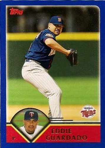 #9 Eddie Guardado - Minnesota Twins - 2003 Topps Baseball