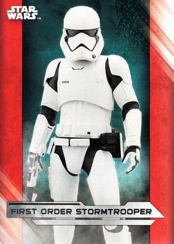 #9 First Order Stormtrooper - 2017 Topps Star Wars The Last Jedi