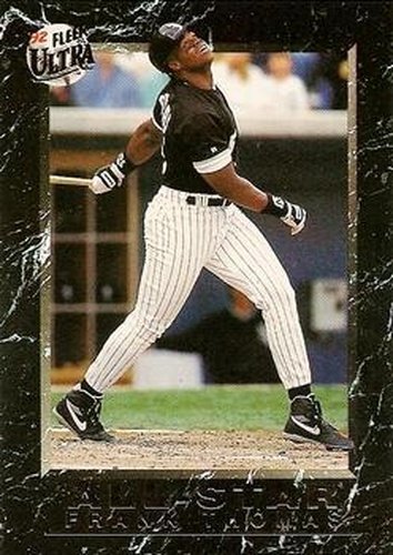 #9 Frank Thomas - Chicago White Sox - 1992 Ultra Baseball - All-Stars