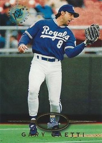 #9 Gary Gaetti - Kansas City Royals - 1995 Stadium Club Baseball