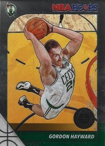 #9 Gordon Hayward - Boston Celtics - 2019-20 Hoops Premium Stock Basketball