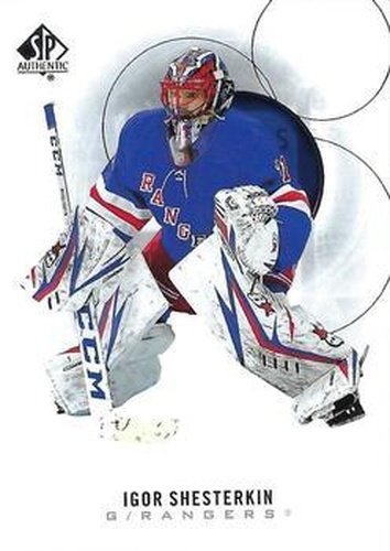 #9 Igor Shesterkin - New York Rangers - 2020-21 SP Authentic Hockey