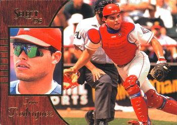 #9 Ivan Rodriguez - Texas Rangers - 1996 Select Baseball