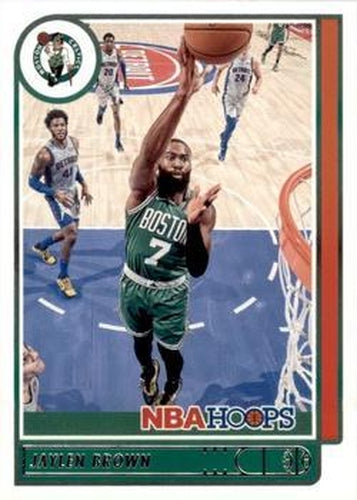 #9 Jaylen Brown - Boston Celtics - 2021-22 Hoops Basketball