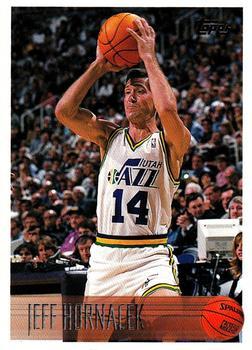 #9 Jeff Hornacek - Utah Jazz - 1996-97 Topps Basketball