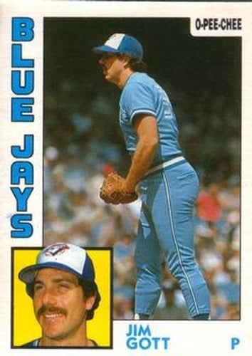 #9 Jim Gott - Toronto Blue Jays - 1984 O-Pee-Chee Baseball