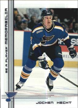 #9 Jochen Hecht - St. Louis Blues - 2000-01 Be a Player Memorabilia Hockey