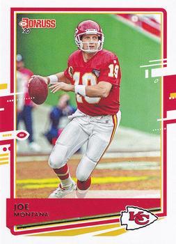 #9 Joe Montana - Kansas City Chiefs - 2020 Donruss Football