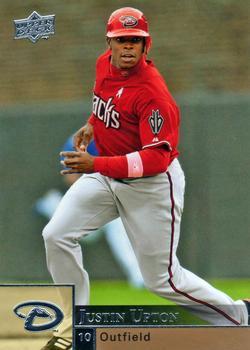 #9 Justin Upton - Arizona Diamondbacks - 2009 Upper Deck Baseball