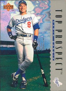 #9 Karim Garcia - Los Angeles Dodgers - 1995 Upper Deck Baseball