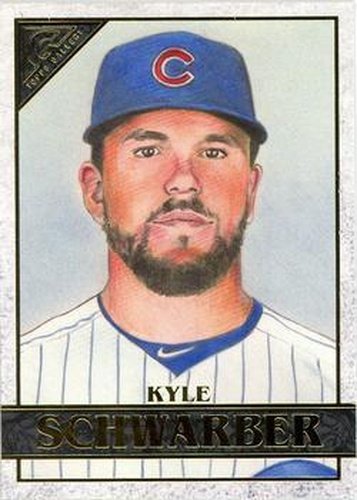 #9 Kyle Schwarber - Chicago Cubs - 2020 Topps Gallery Baseball