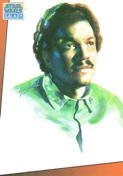 #9 Lando Calrissian - 1993 Topps Star Wars Galaxy