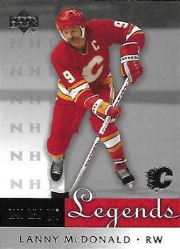 #9 Lanny McDonald - Calgary Flames - 2001-02 Upper Deck Legends Hockey