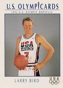 #9 Larry Bird - USA - 1992 Impel U.S. Olympic Hopefuls