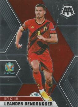 #9 Leander Dendoncker - Belgium - 2021 Panini Mosaic UEFA EURO Soccer