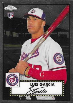 #9 Luis Garcia - Washington Nationals - 2021 Topps Chrome Platinum Anniversary Baseball