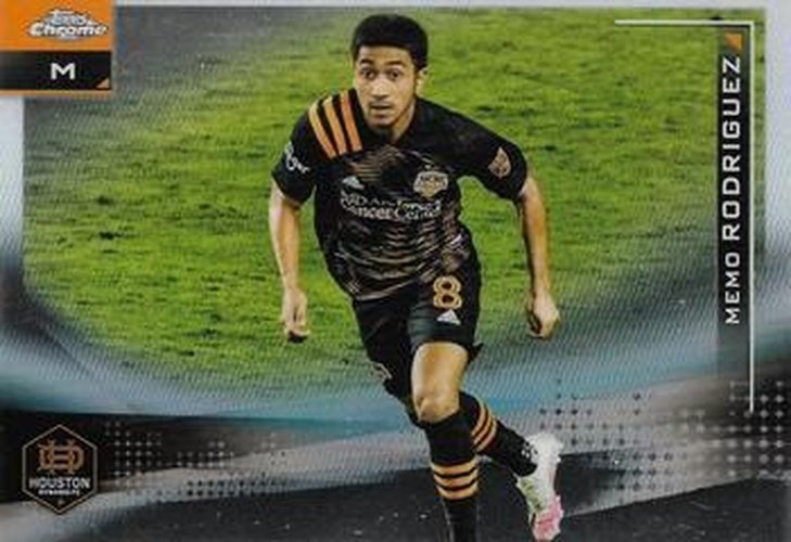 #9 Memo Rodriguez - Houston Dynamo - 2021 Topps Chrome MLS Soccer