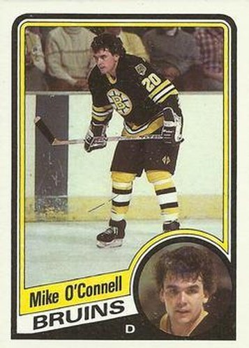 #9 Mike O'Connell - Boston Bruins - 1984-85 Topps Hockey