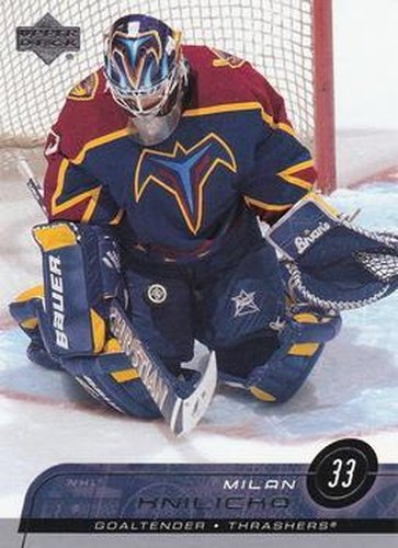 #9 Milan Hnilicka - Atlanta Thrashers - 2002-03 Upper Deck Hockey