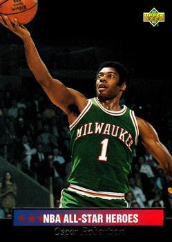 #9 Oscar Robertson - Milwaukee Bucks - 1992-93 Upper Deck NBA All-Stars Basketball