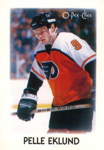 #9 Pelle Eklund - Philadelphia Flyers - 1987-88 O-Pee-Chee Minis Hockey