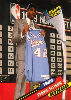 #9 Pervis Ellison - Sacramento Kings - 1992-93 Topps Archives Basketball