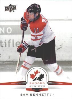 #9 Sam Bennett - Canada - 2014-15 Upper Deck Team Canada Juniors Hockey