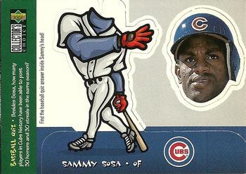 #9 Sammy Sosa - Chicago Cubs - 1998 Collector's Choice - Mini Bobbing Heads Baseball