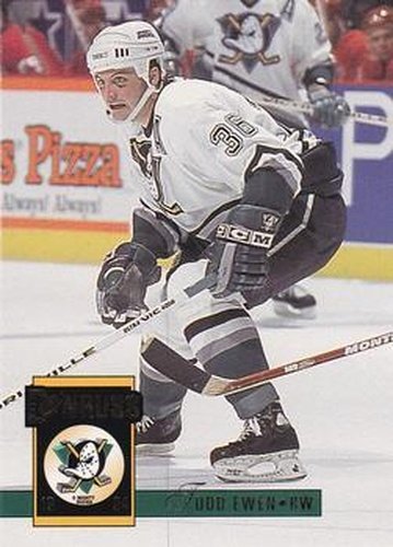 #9 Todd Ewen - Anaheim Mighty Ducks - 1993-94 Donruss Hockey