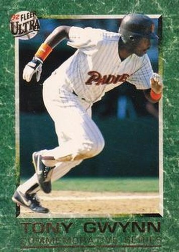 #9 Tony Gwynn - San Diego Padres -1992 Ultra - Tony Gwynn Commemorative Series Baseball
