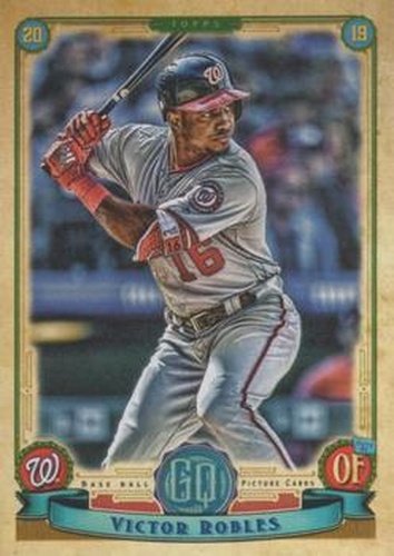 #9 Victor Robles - Washington Nationals - 2019 Topps Gypsy Queen Baseball
